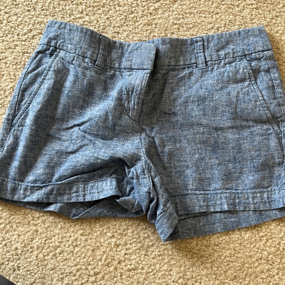 Loft linen shorts